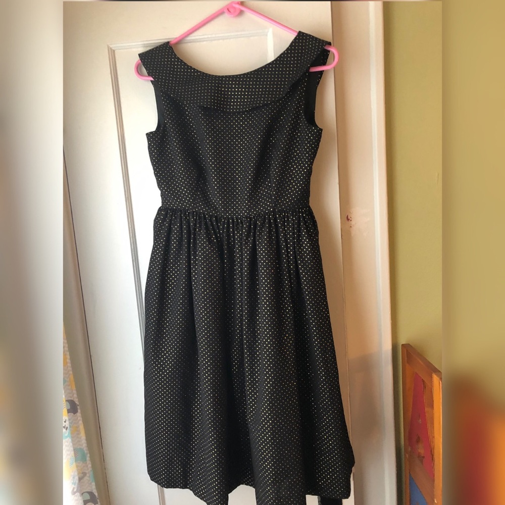 ModCloth Black and Gold beautiful Dress 🖤✨